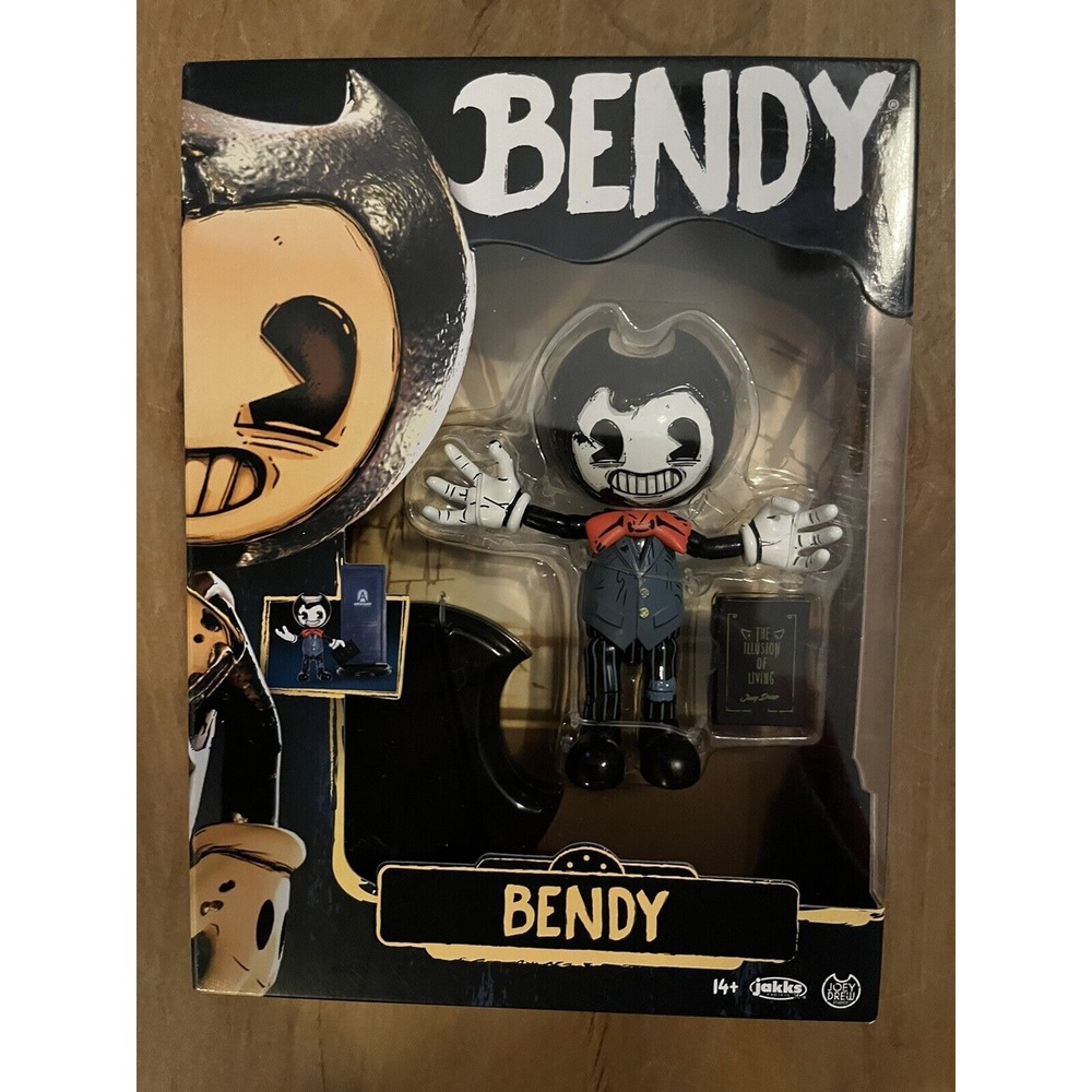 Bendy and the Ink Machine BENDY Action Figure Jakks Pacific BRAND‎ NEW 2024
